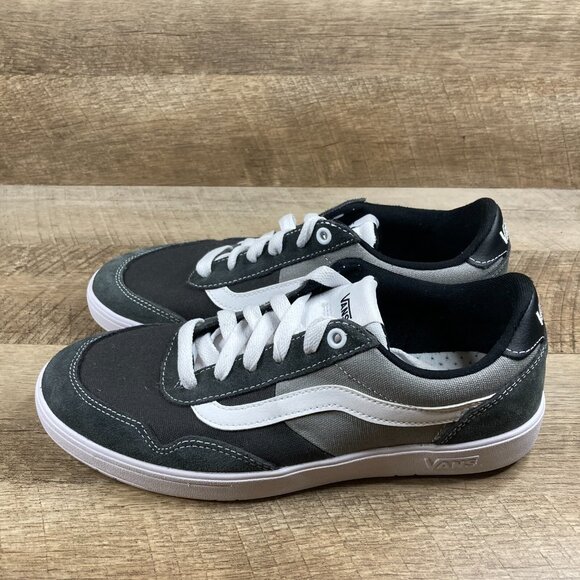 VANS Cruze Too CC Multi Block Dark Gray Canvas Suede Shoe Mens 8.5 Womens 10 NEW - Picture 4 of 9